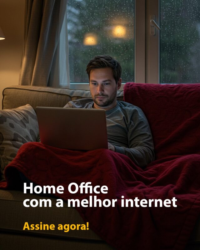 Trabalhe tranquilo, mesmo nos dias mais nublados.
Com a nossa internet, você foca no que importa — o resto a gente garante.

#HomeOffice #DiaDeChuva #Produtividade #InternetQueFunciona #ConexãoSemCrise #TrabalharEmCasa